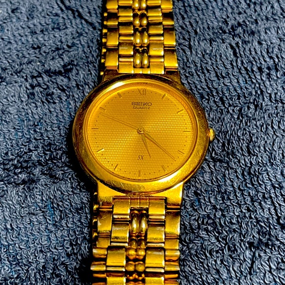 Seiko Other - Seiko Gold Tone Men's‎ Dress Watch